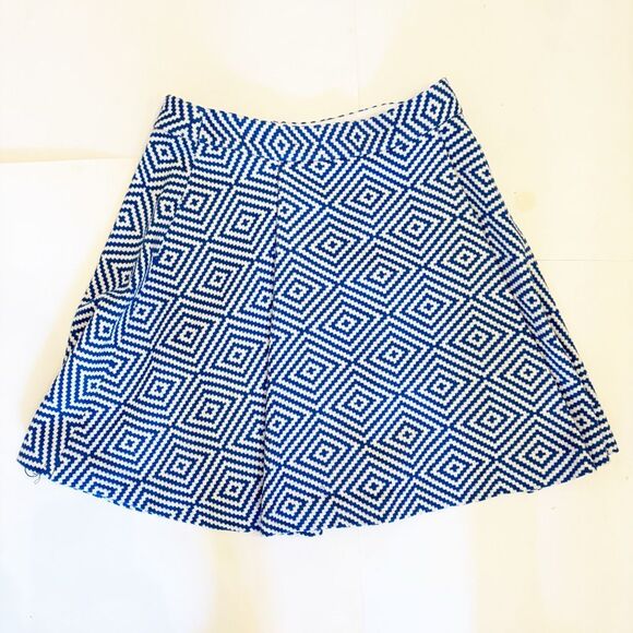 Alice & Olivia Jacquard Skirt Blue as worn by Taylor Swift Size 4 - Picture 2 of 10